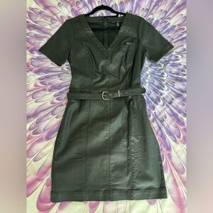 White House Black Market Coated Dress size 8